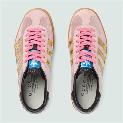 adidas gucci x gazelle pink.